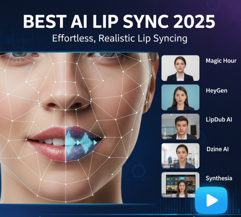 Best Lip Sync AI 2025: Effortless, Realistic Lip Syncing at Your Fingertips