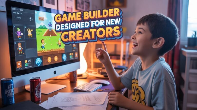 Game Builder Designed for New Creators